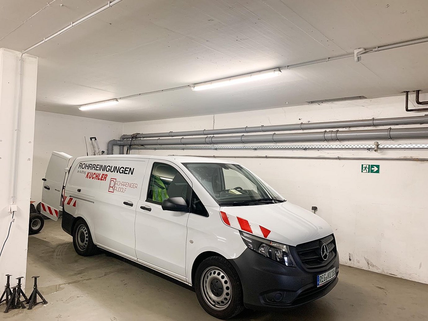 Rohrreinigung Tiefgarage